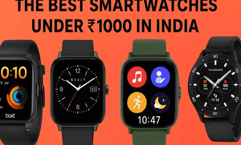 16 Best Smartwatches UNDER ₹1000 - Budget Smartwatch in India