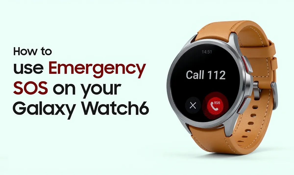 How to Use Emergency SOS Galaxy Watch