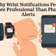 Wrist Notifications of Smartwatch