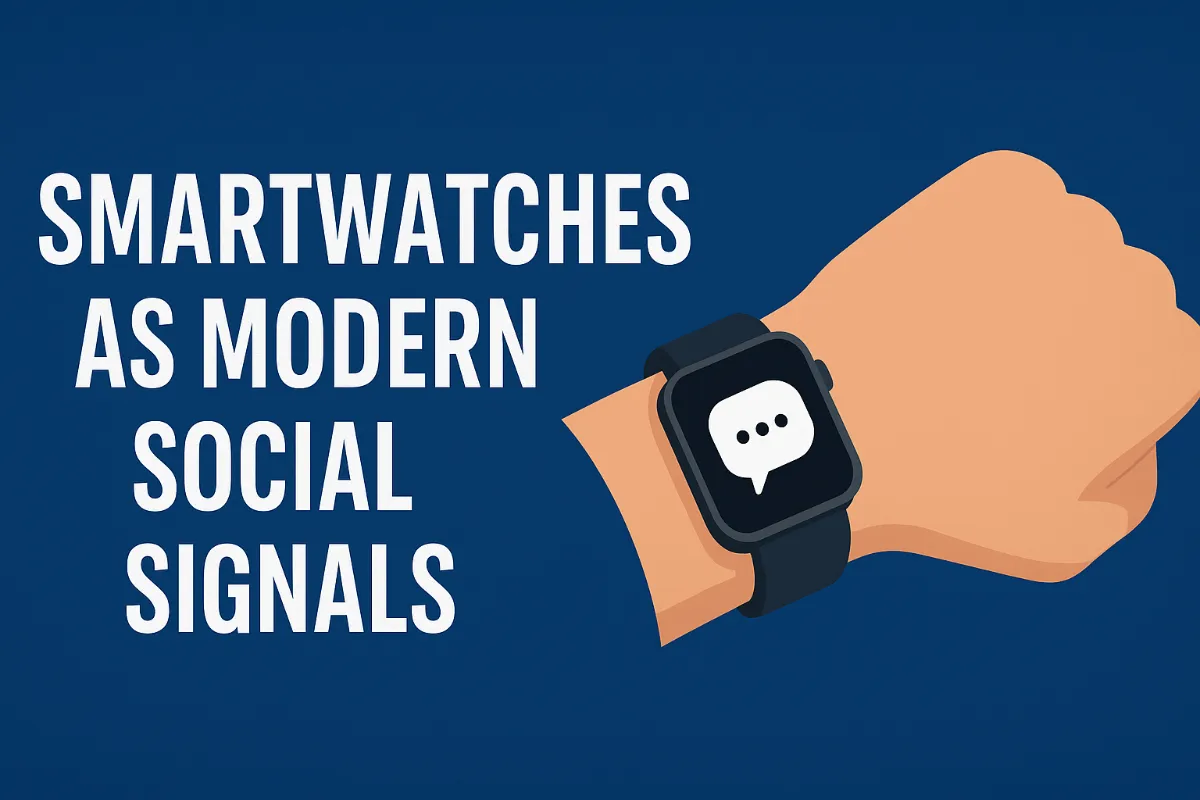smartwatch as social signal